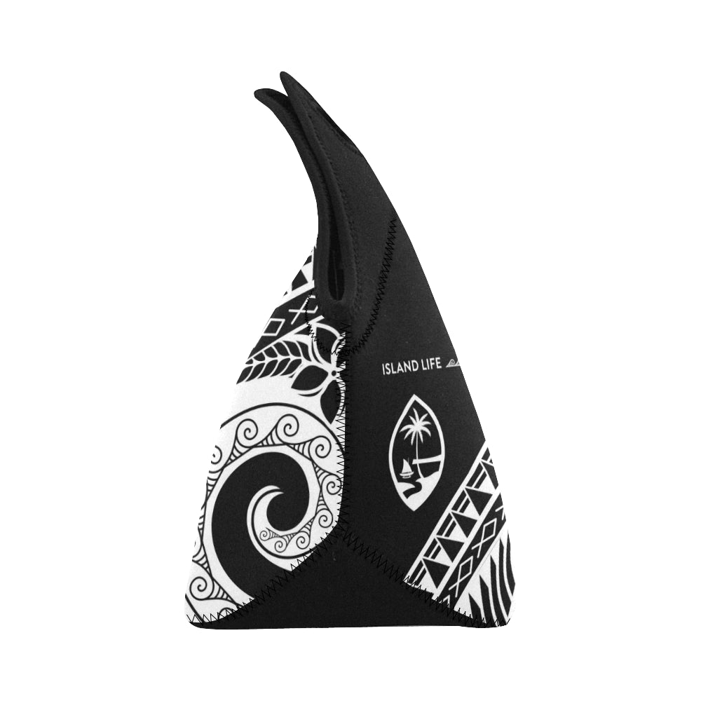 Guam Modern Tribal Neoprene Lunch Bag Small