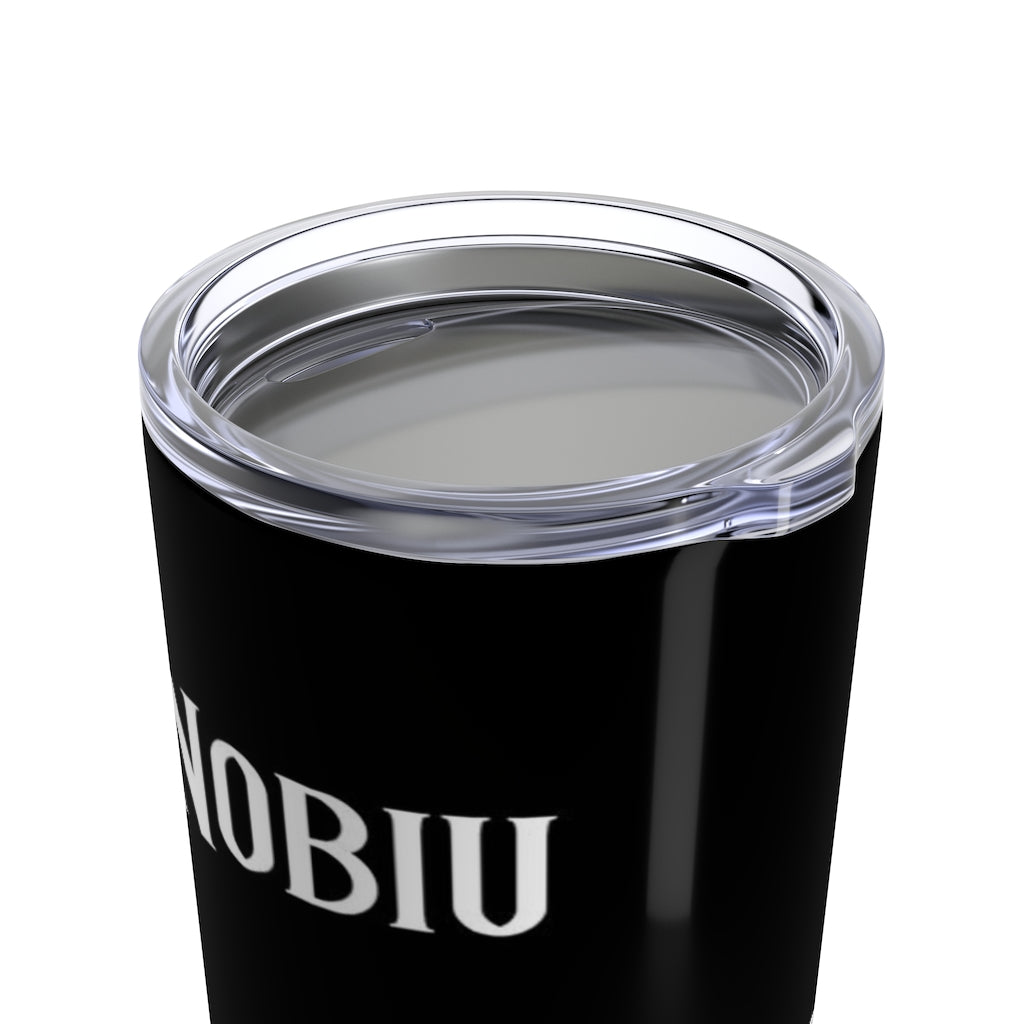 Nobiu Chamorro Groom Guam Wedding Black Tumbler 20oz