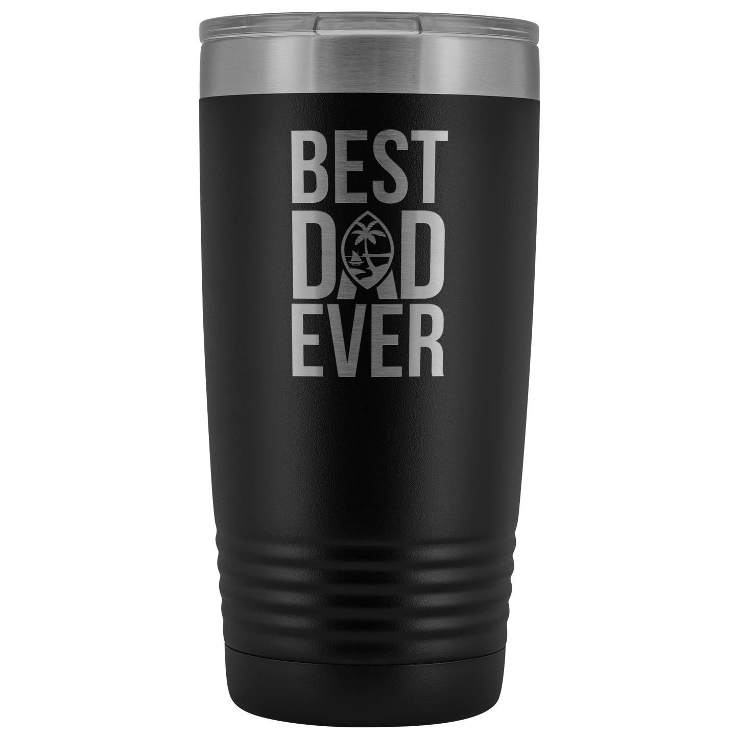 Best Dad Ever Guam Seal 20oz Tumbler
