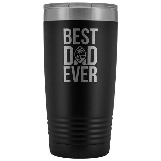 Best Dad Ever Guam Seal 20oz Tumbler