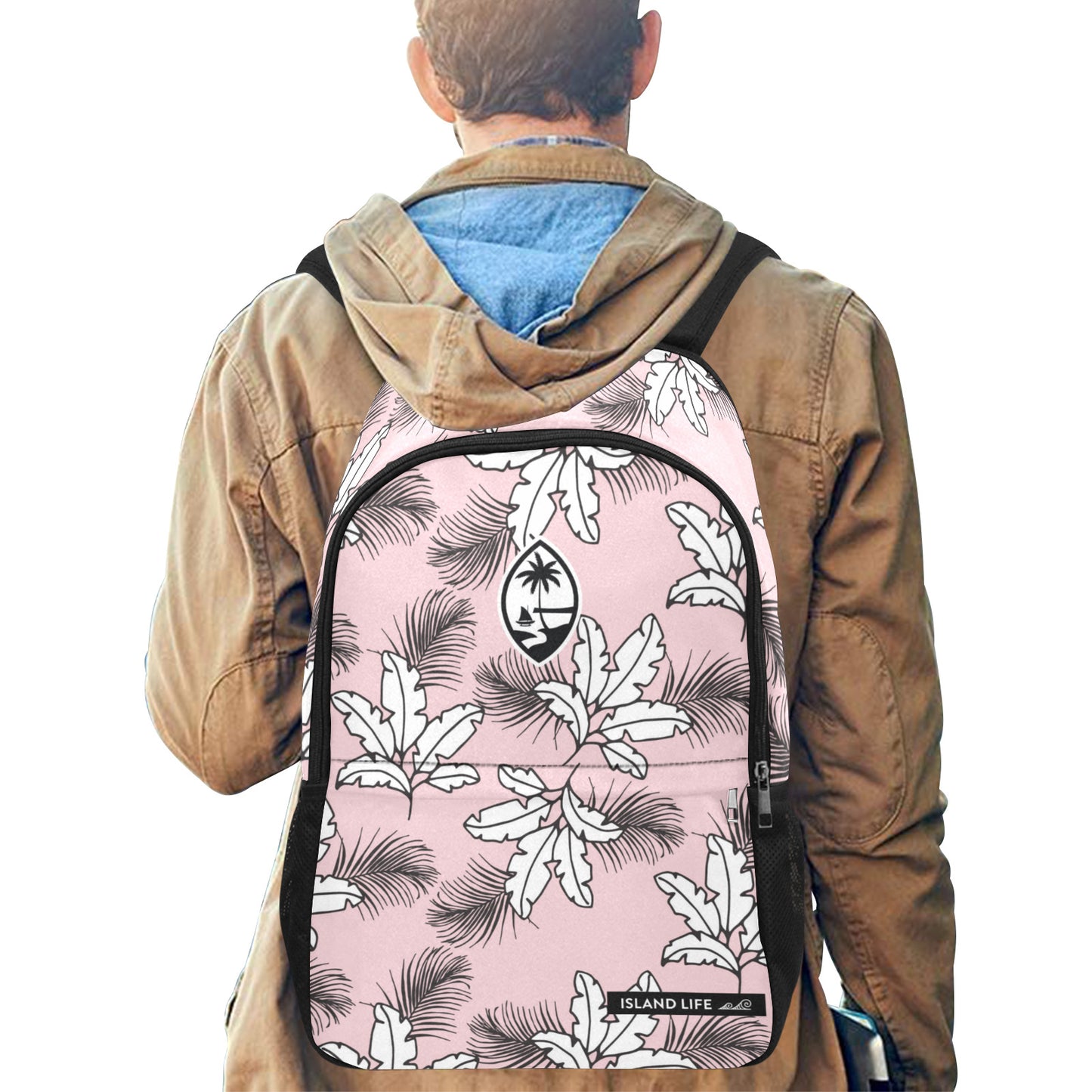 Guam Banana Coconut Laptop Side Pockets Backpack