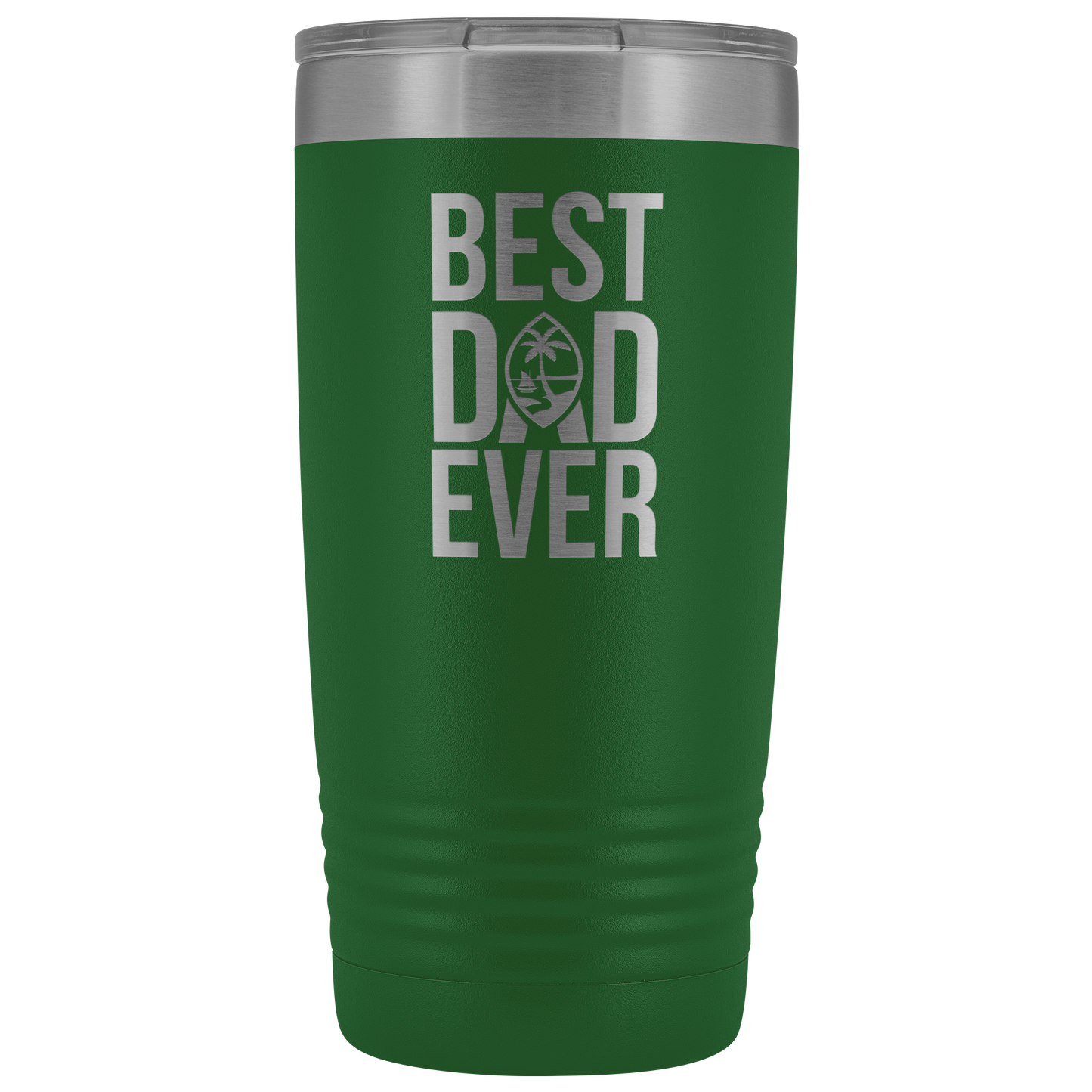 Best Dad Ever Guam Seal 20oz Tumbler