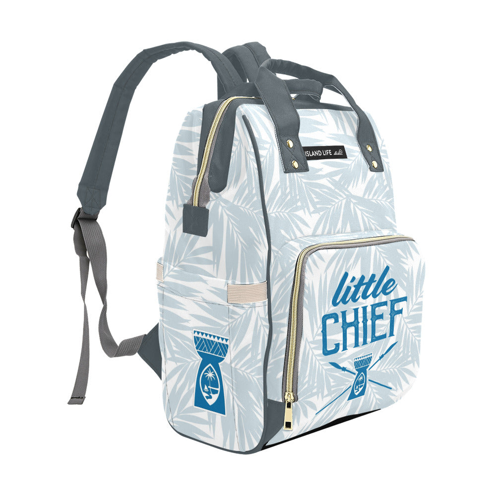 Little Chief Guam Light Blue Baby Diaper Backpack Bag