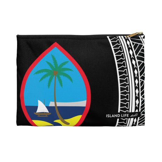 Guam Seal Tribal Accessories Carry All Pouch