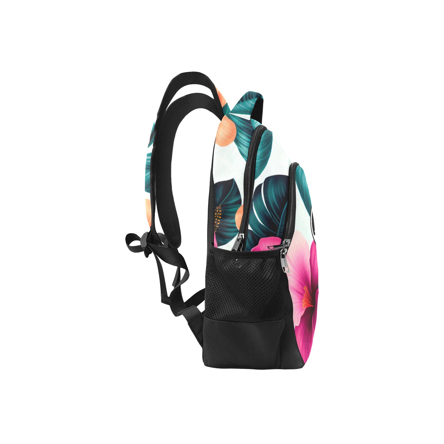 Guam Fuchsia Floral Multifunctional Backpack