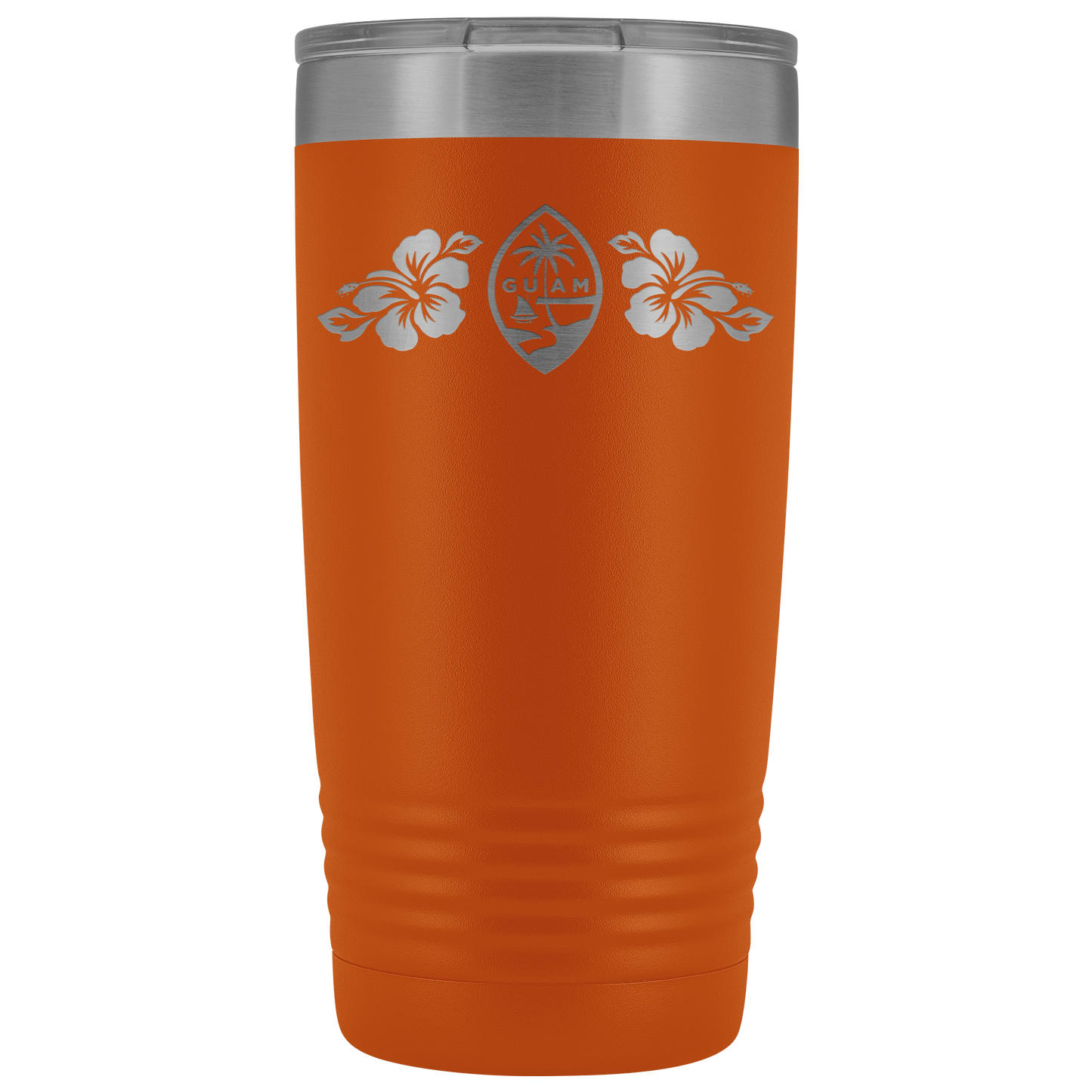 Guam Seal Hibiscus 20oz Tumbler