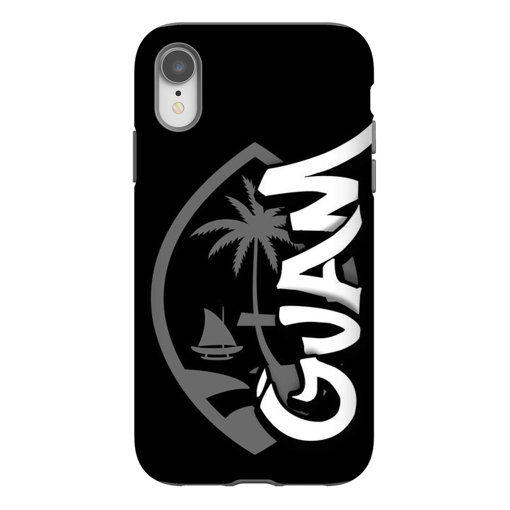 Guam Seal Tagged Gray Premium Glossy Tough Phone Case