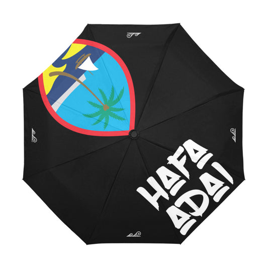 Hafa Adai Guam Anti-UV Auto Foldable Umbrella