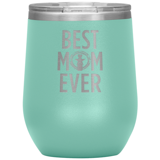 Best Mom Ever CNMI Seal Wine Tumbler