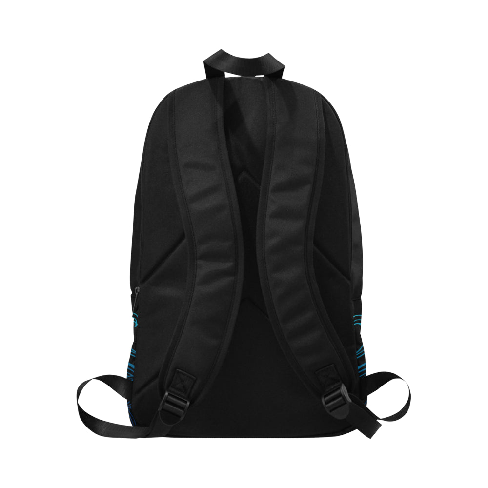 Guam Black Ombre Waves Laptop Backpack