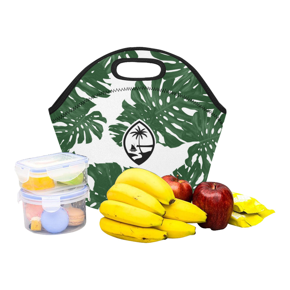 Guam Lemai Leaves Neoprene Lunch Bag Small