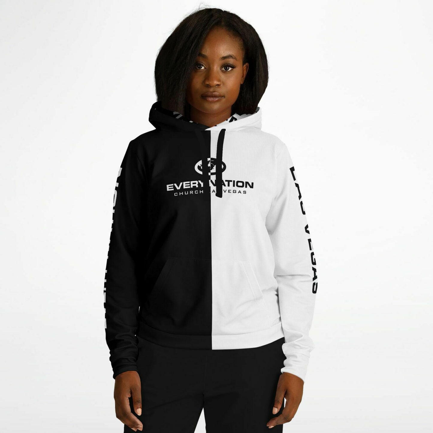Every Nation Las Vegas Black White Hoodie