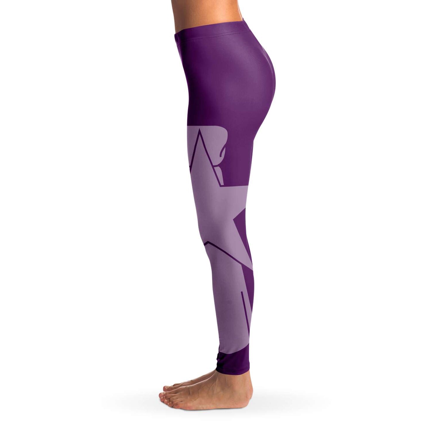 CNMI Seal Island Girl Purple Premium Leggings
