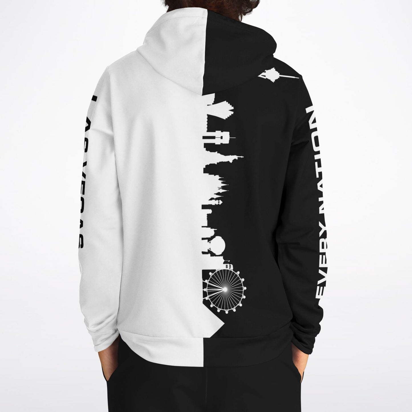 Every Nation Las Vegas Black White Hoodie