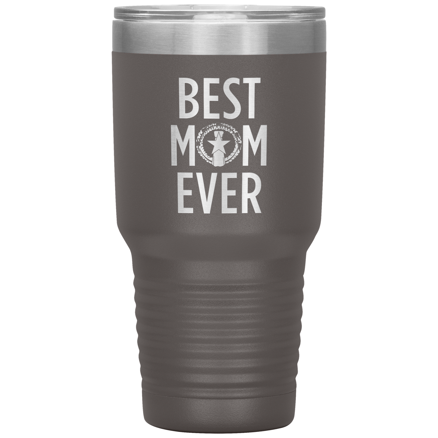 Best Mom Ever CNMI Seal 30oz Tumbler