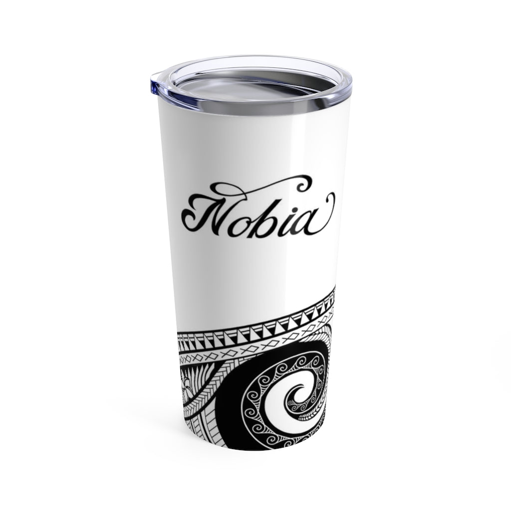 Nobia Chamorro Bride Guam Wedding White Tumbler 20oz