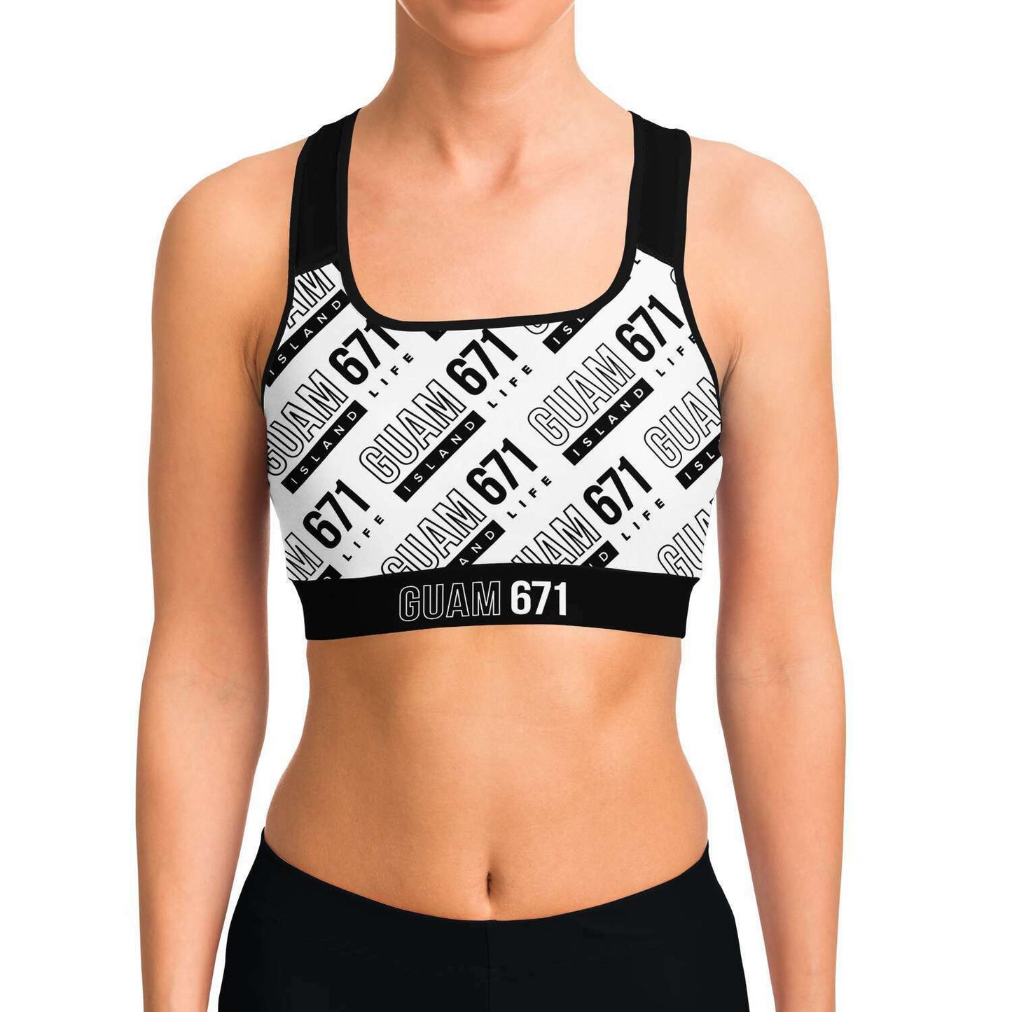 Guam 671  Sports Bra