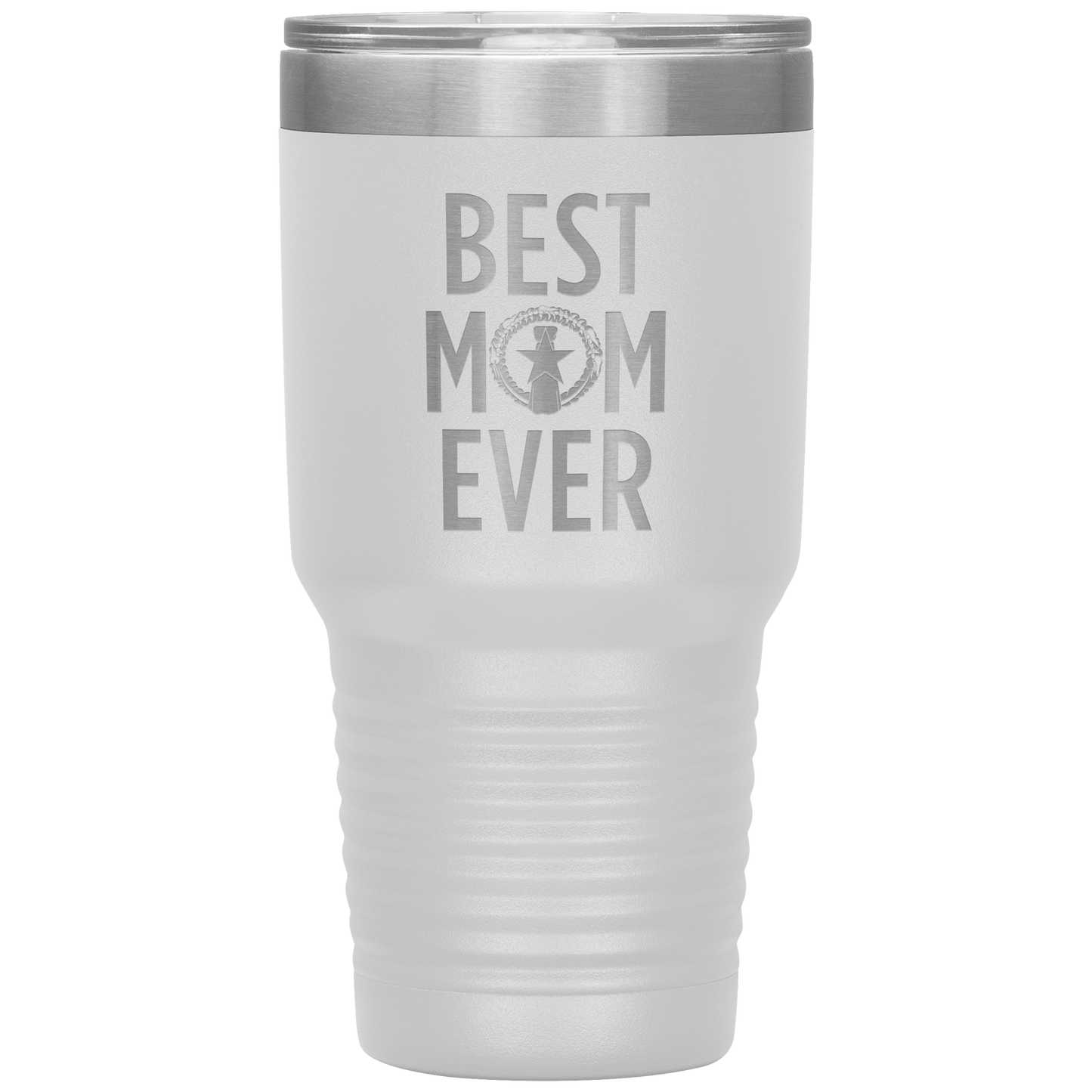 Best Mom Ever CNMI Seal 30oz Tumbler
