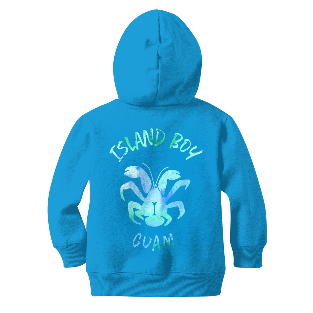 Coconut Crab Island Boy Guam Classic Kids Zip Hoodie Jacket