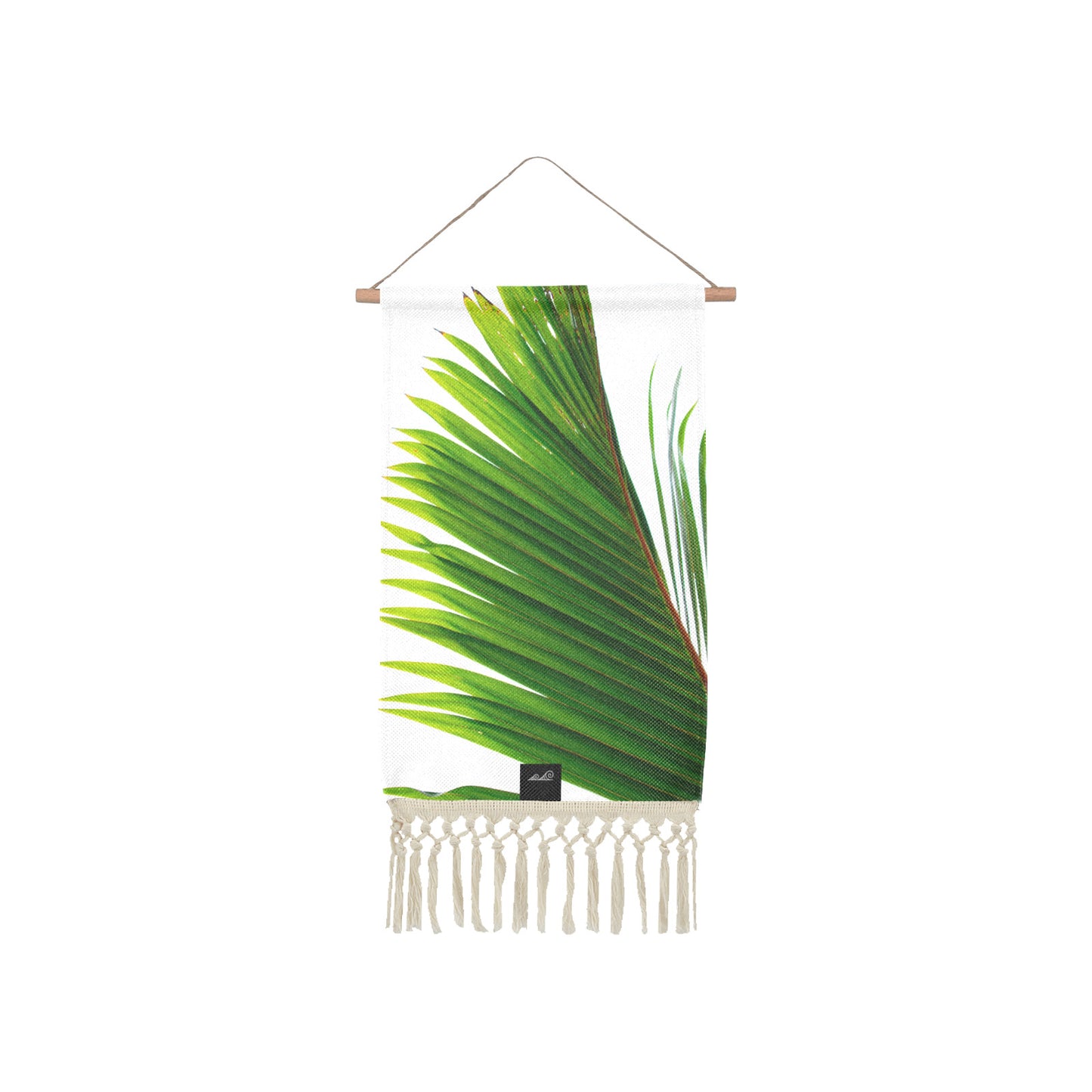 Coconut Tree Leaf Guam CNMI Linen Hanging Poster