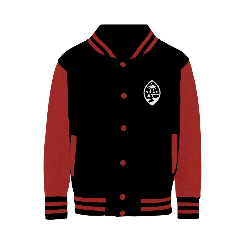 Guam Floral Varsity Jacket