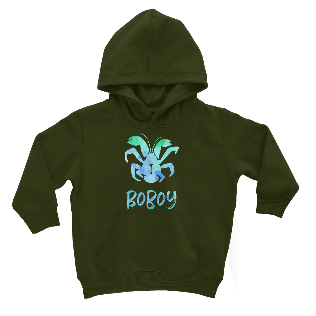 Coconut Crab Boboy Boys Guam Saipan CNMI Classic Kids Hoodie Pullover