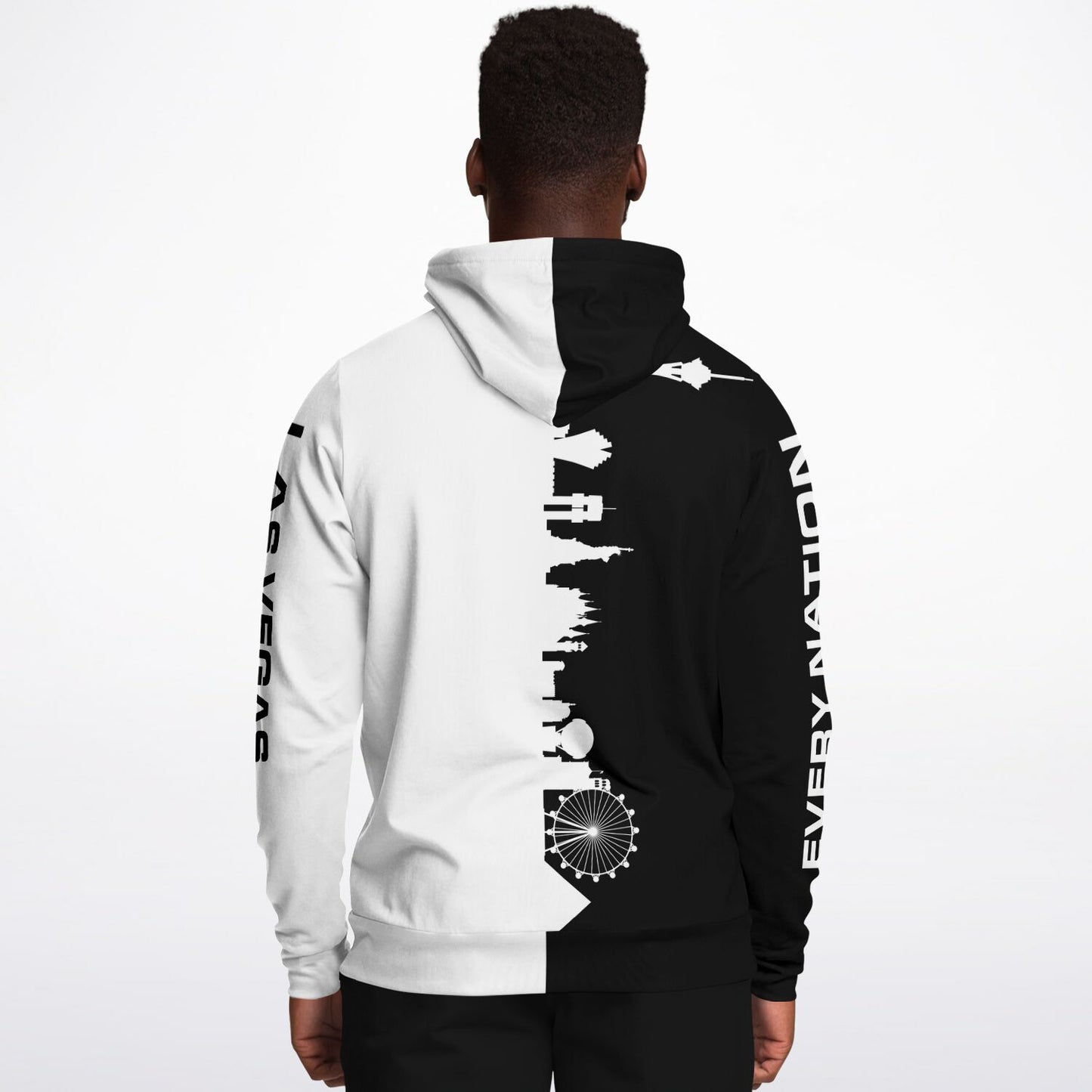 Every Nation Las Vegas Black White Hoodie