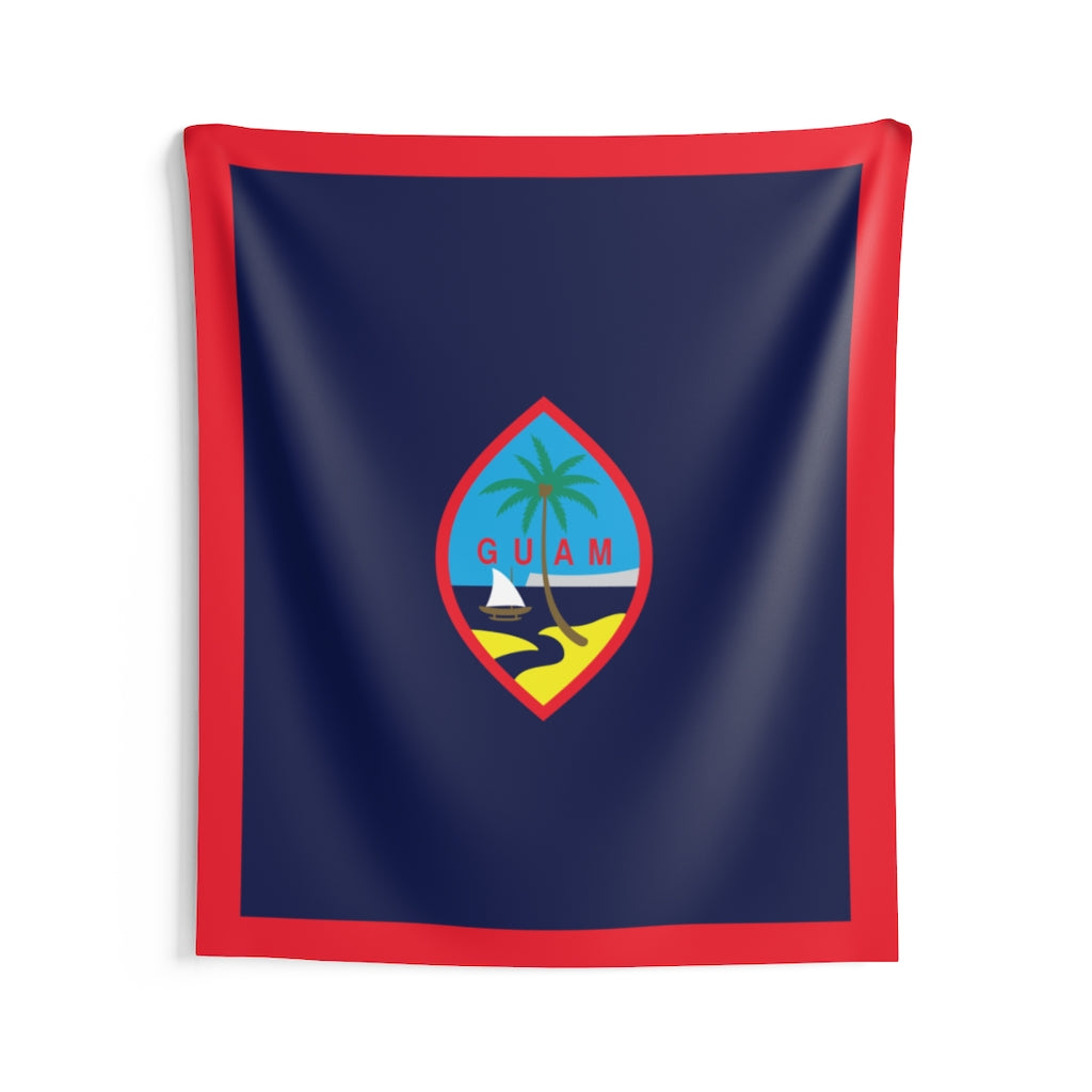 Guam Flag Indoor Wall Tapestry