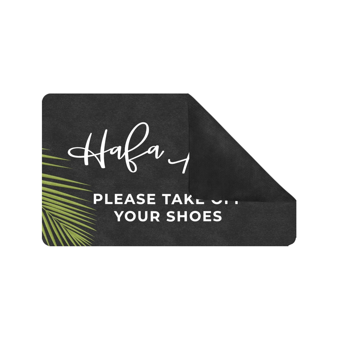 Hafa Adai Take Shoes Off Guam CNMI Doormat 30"x18"