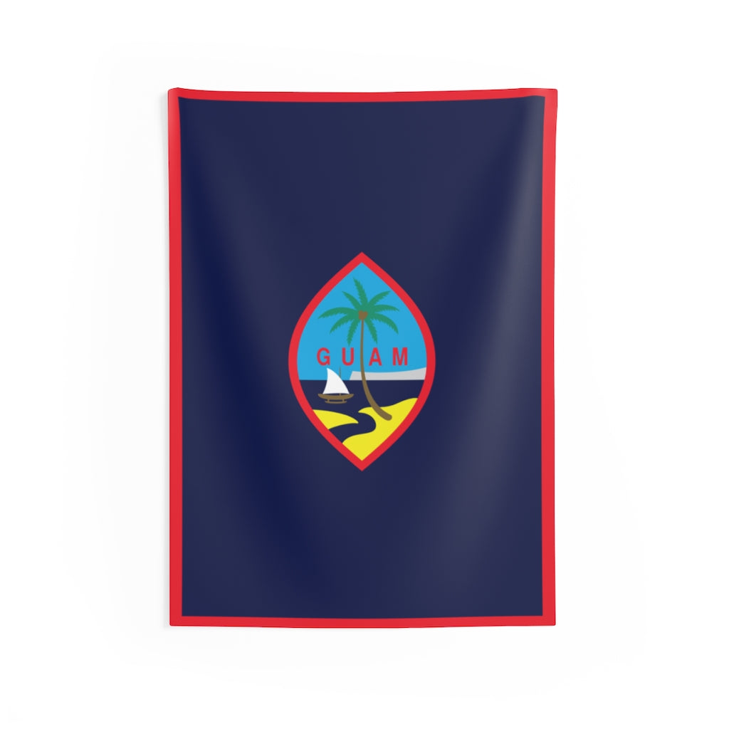 Guam Flag Indoor Wall Tapestry