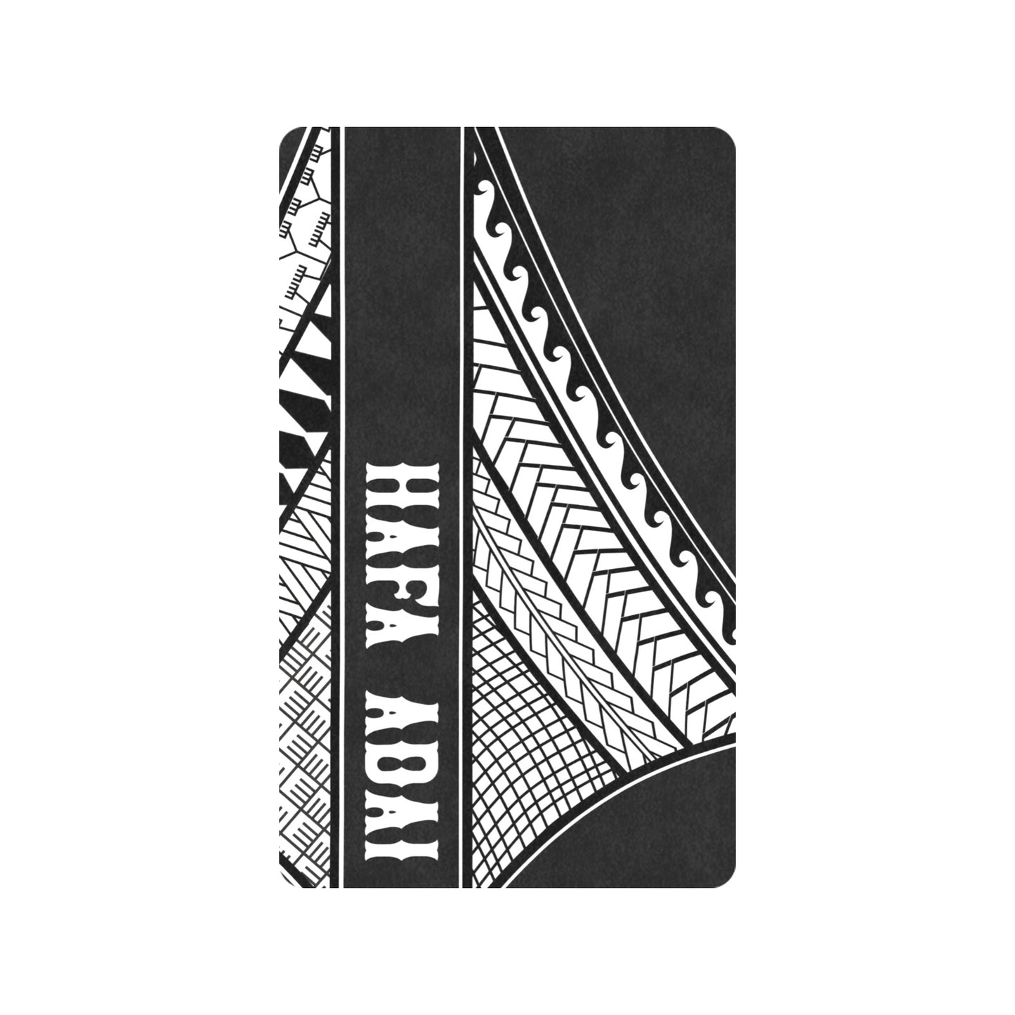 Hafa Adai Tribal Chamorro CNMI Guam Doormat 30"x18"