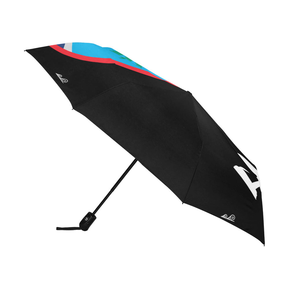Hafa Adai Guam Anti-UV Auto Foldable Umbrella