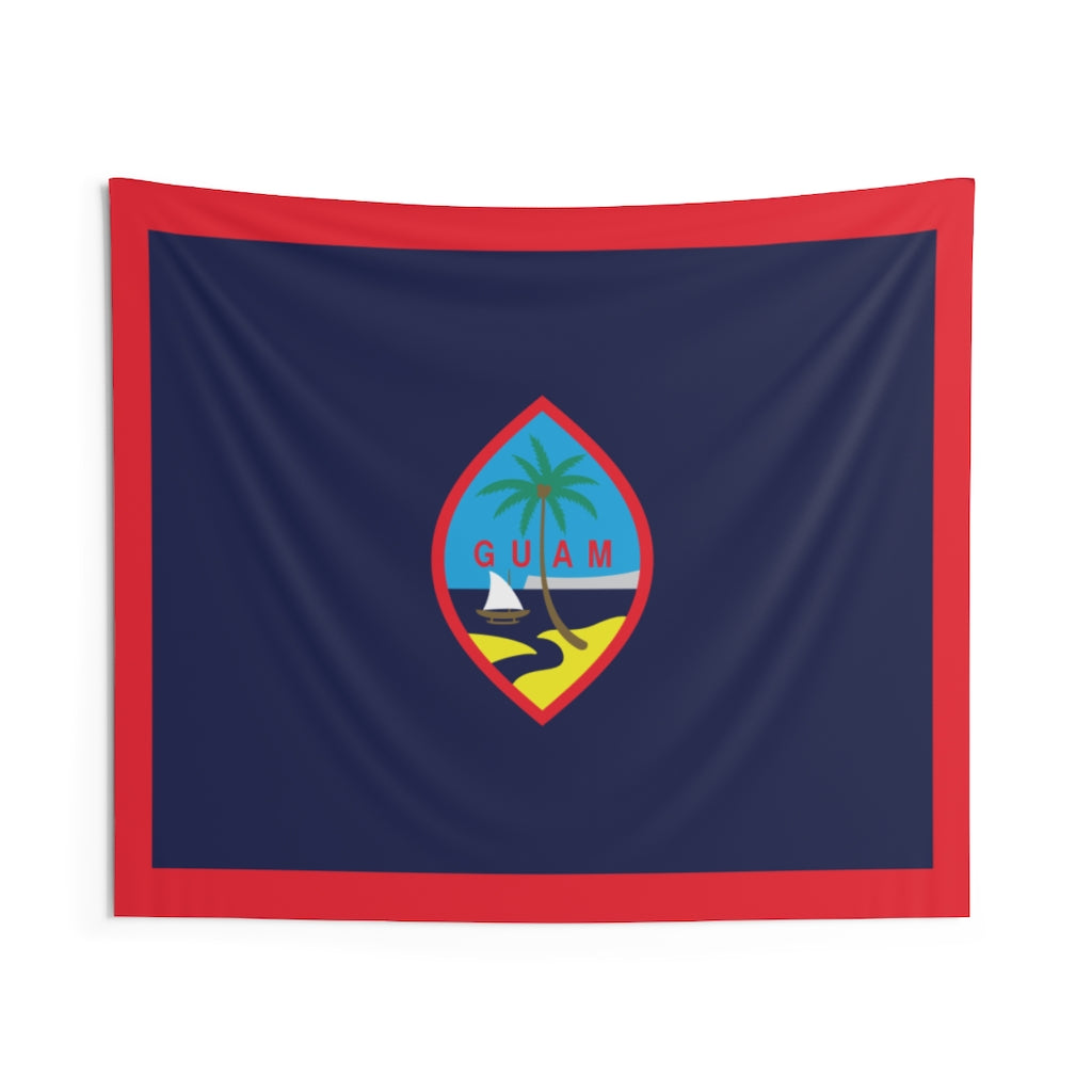 Guam Flag Indoor Wall Tapestry