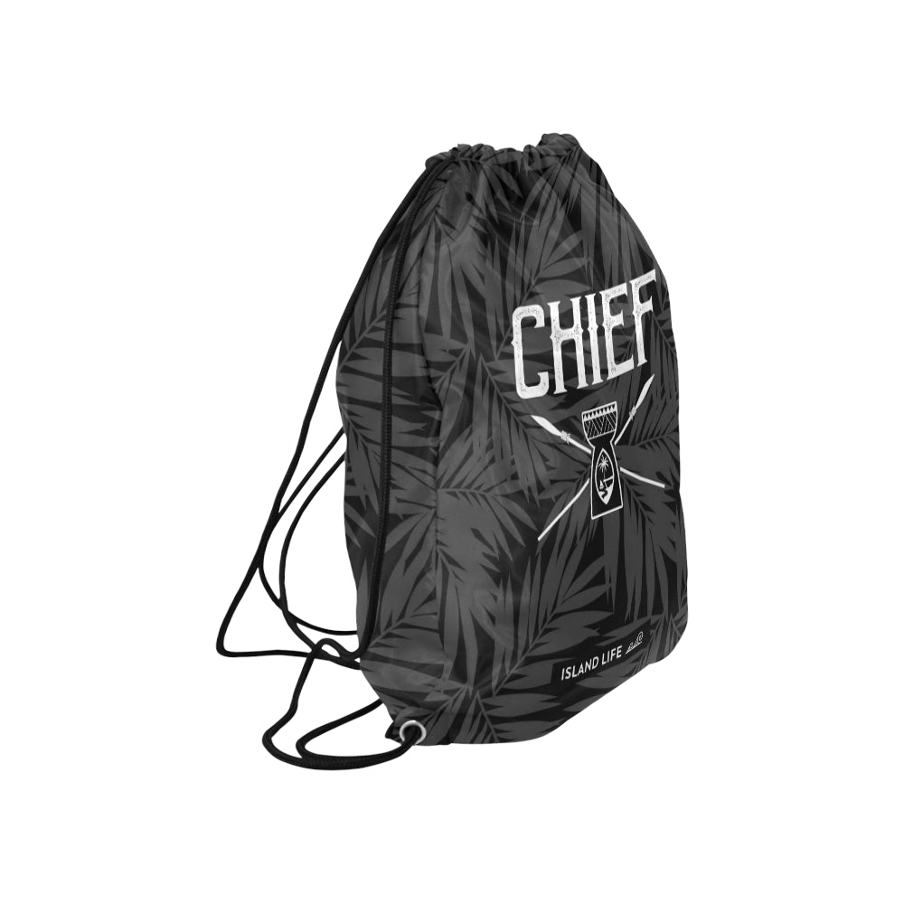 Guam Chief Large Drawstring Bag
