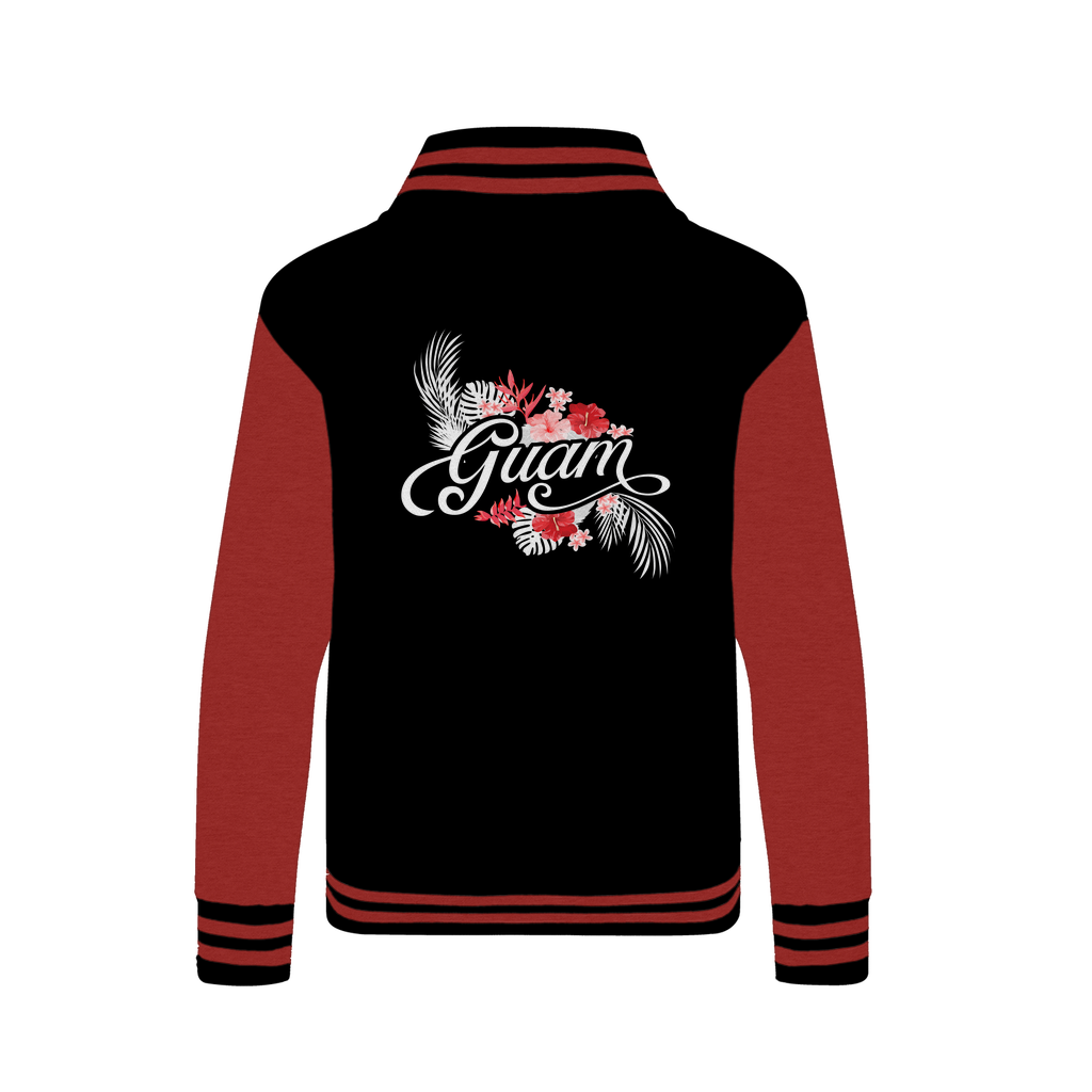 Guam Floral Varsity Jacket