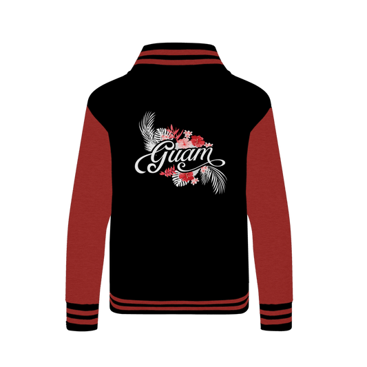 Guam Floral Varsity Jacket