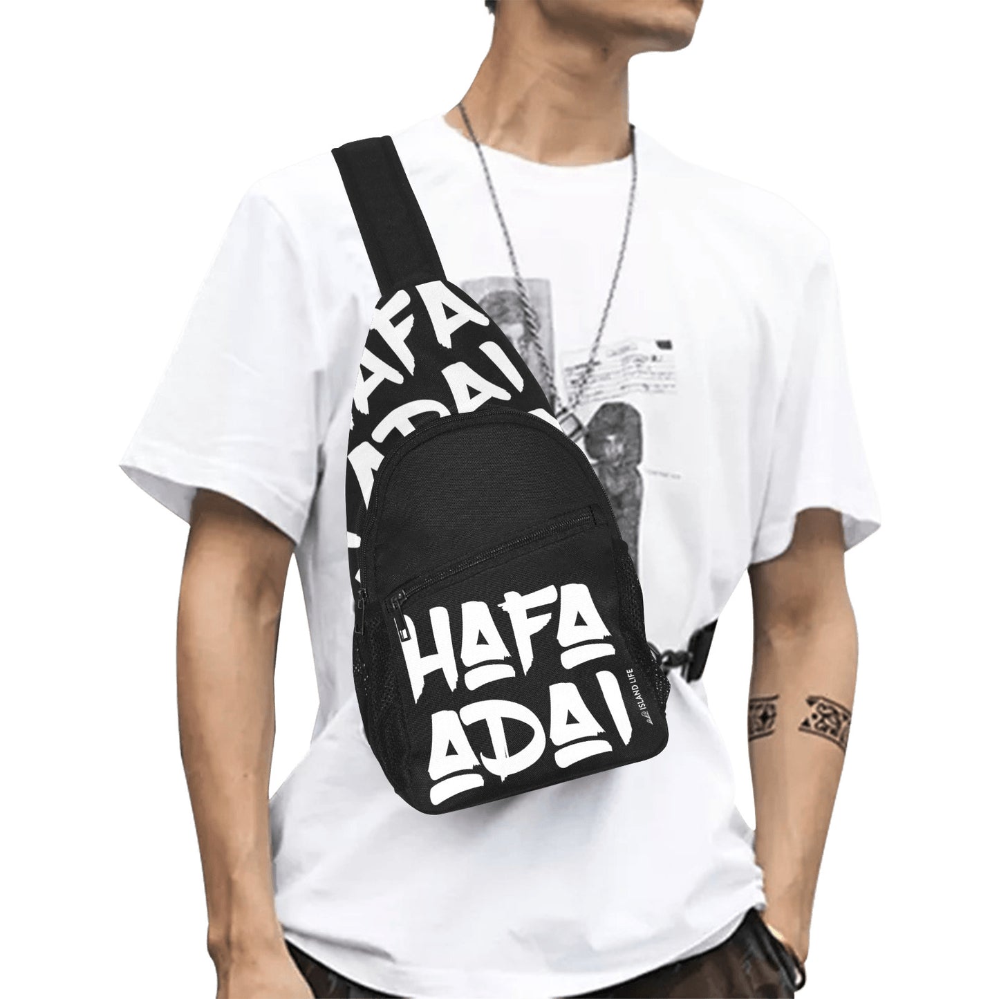 Hafa Adai Guam CNMI All Over Print Chest Bag