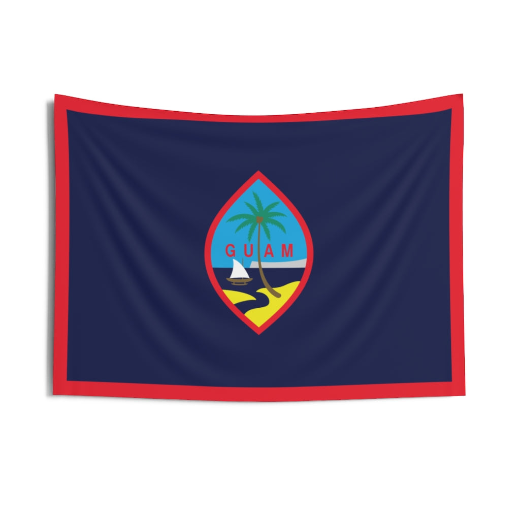 Guam Flag Indoor Wall Tapestry