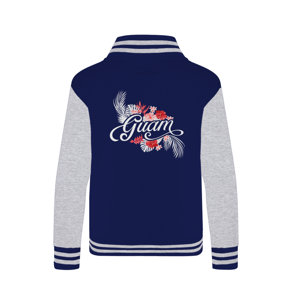 Guam Floral Varsity Jacket