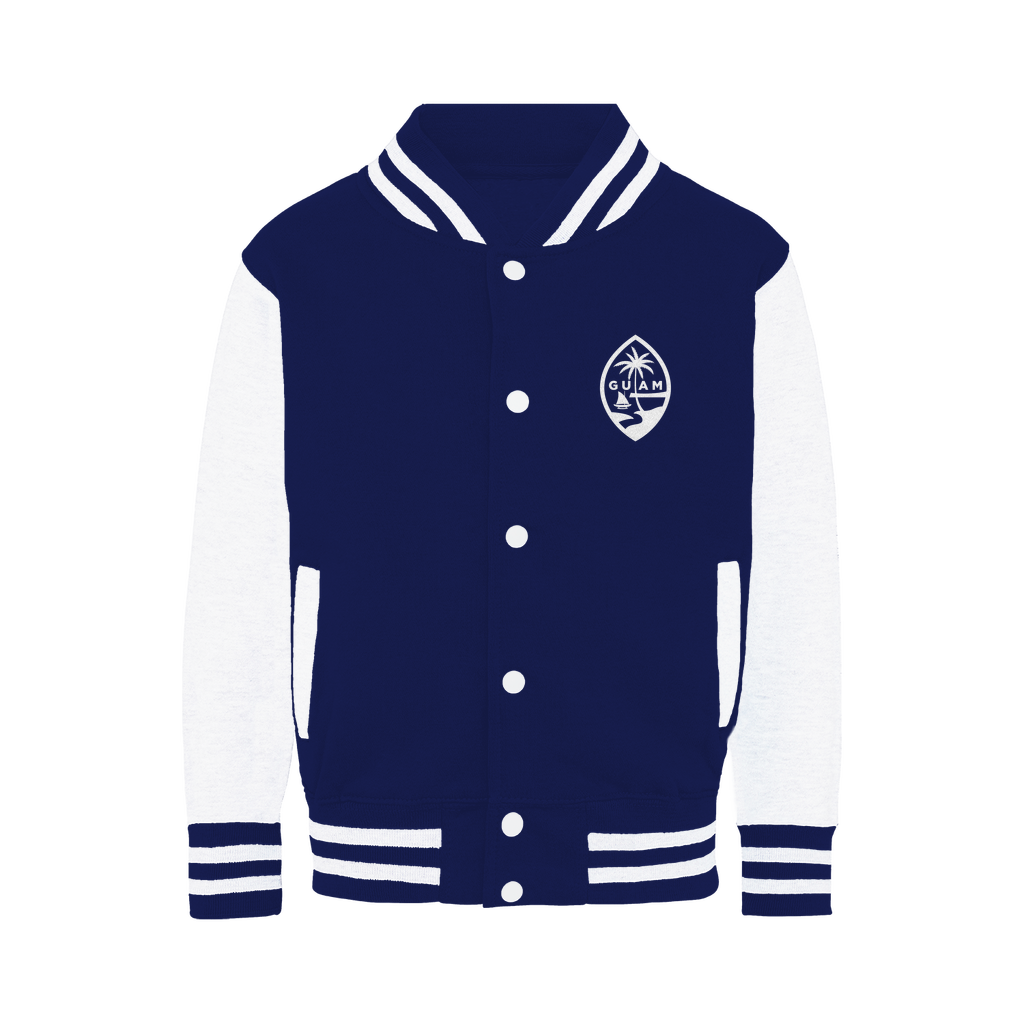 Guam Floral Varsity Jacket