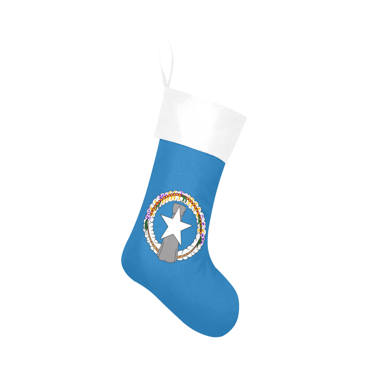 CNMI Flag Christmas Stocking