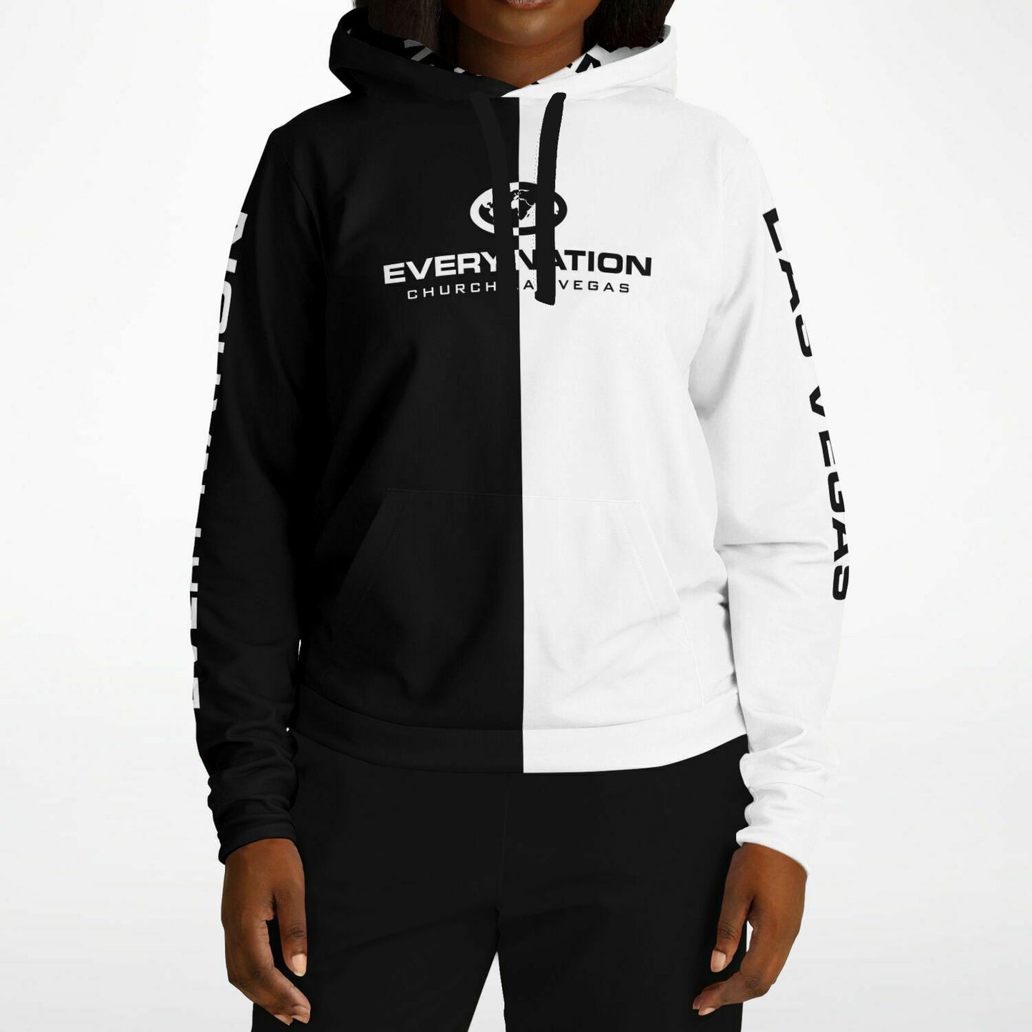 Every Nation Las Vegas Black White Hoodie