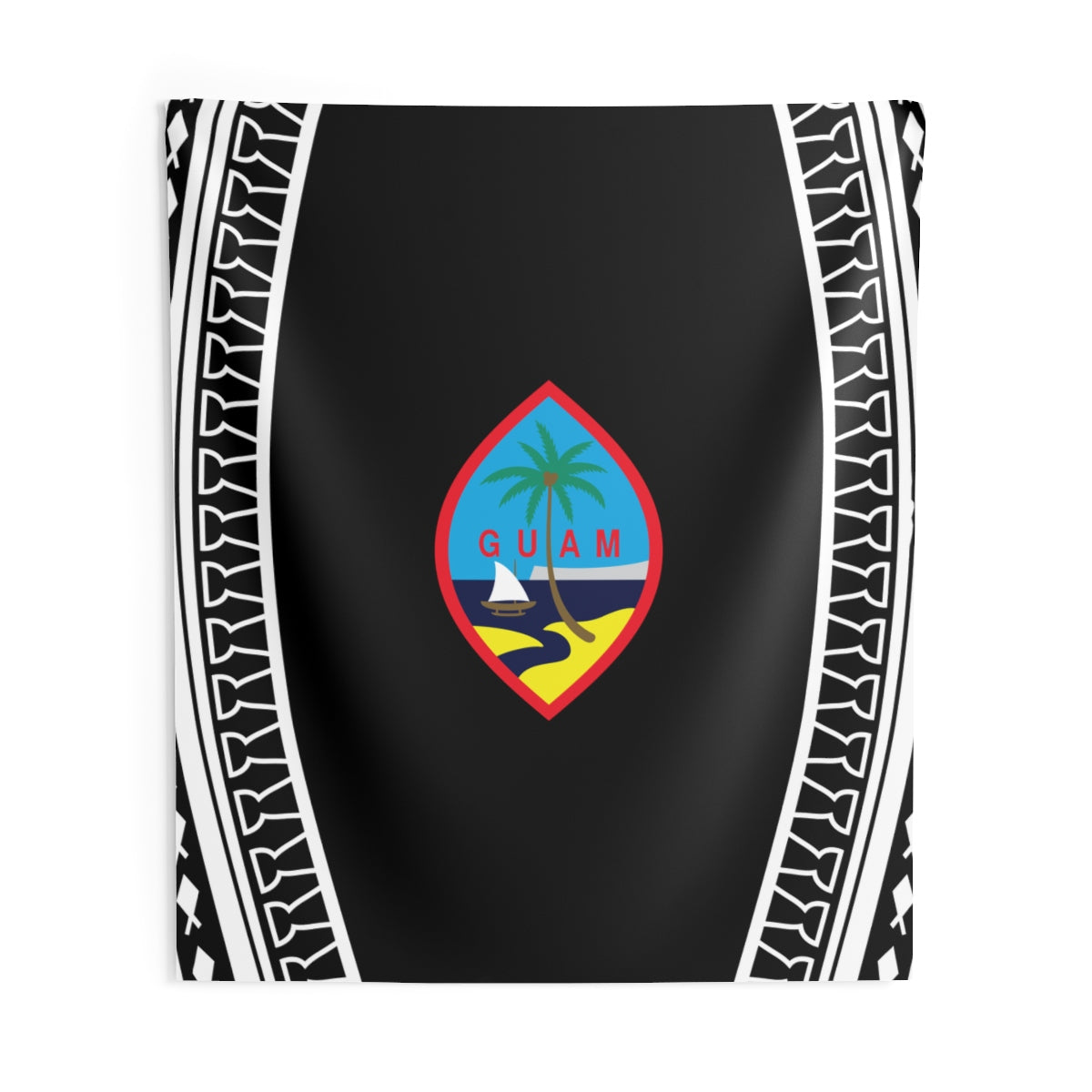 Guam Tribal Indoor Wall Tapestry