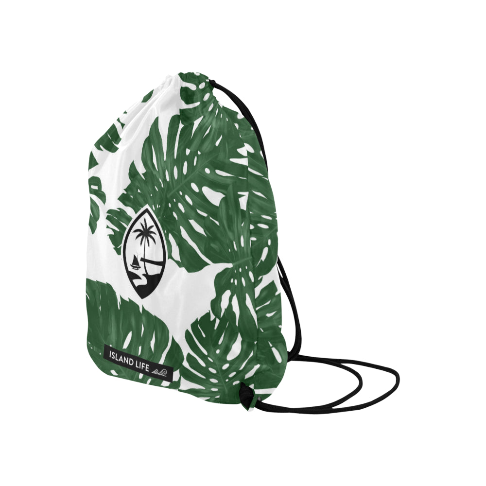 Guam Lemai Leaves Large Drawstring Bag