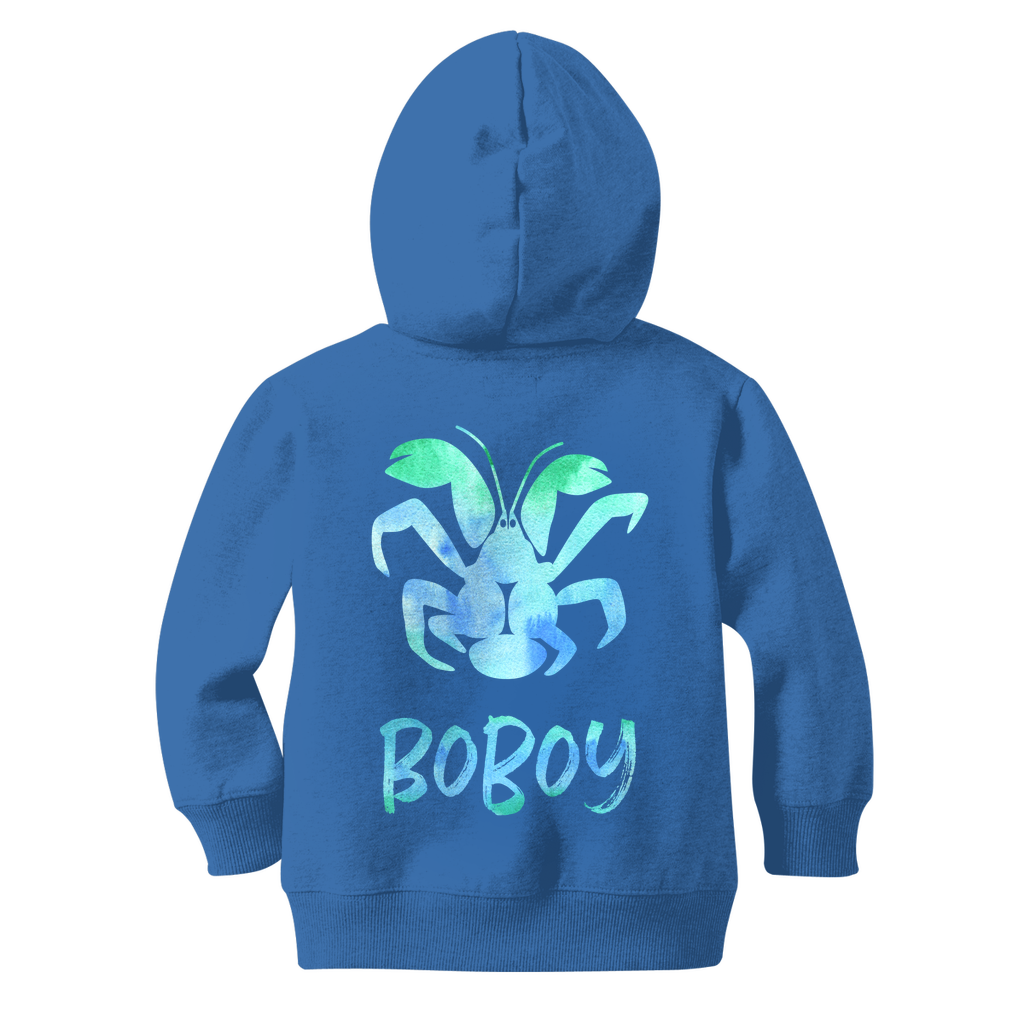 Coconut Crab Boboy Guam Boys Classic Kids Zip Hoodie Jacket