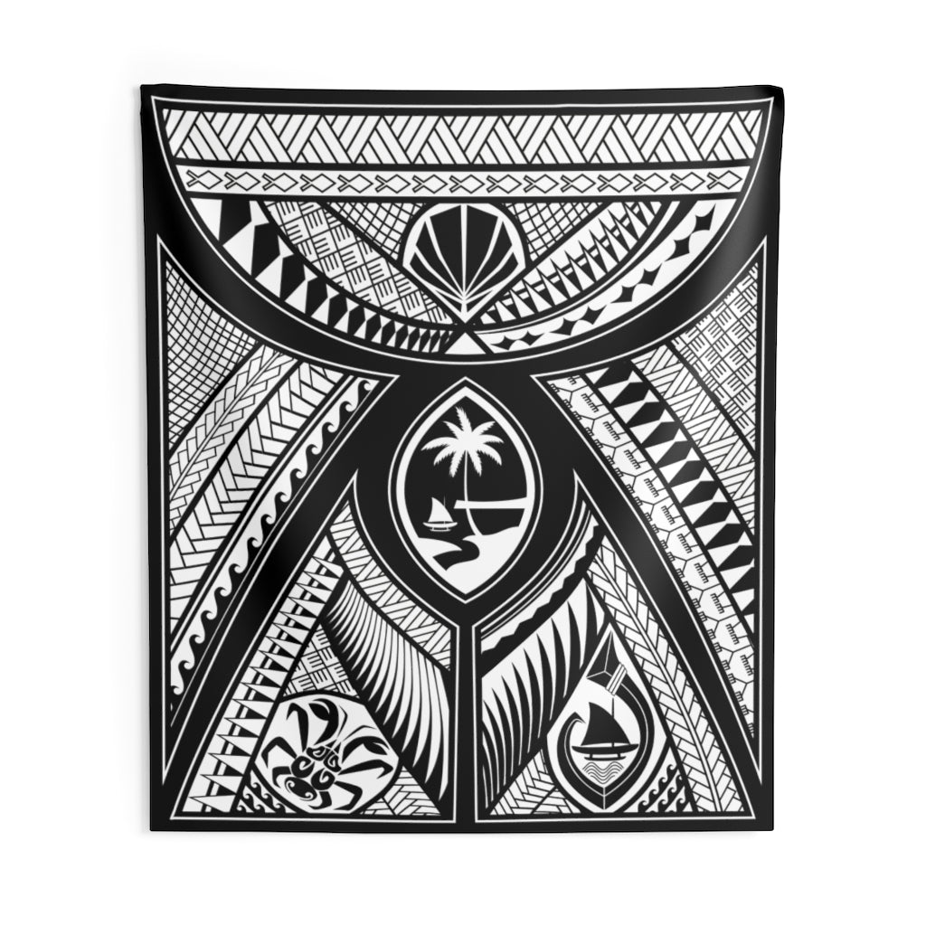 Guahan Modern Tribal Indoor Wall Tapestry