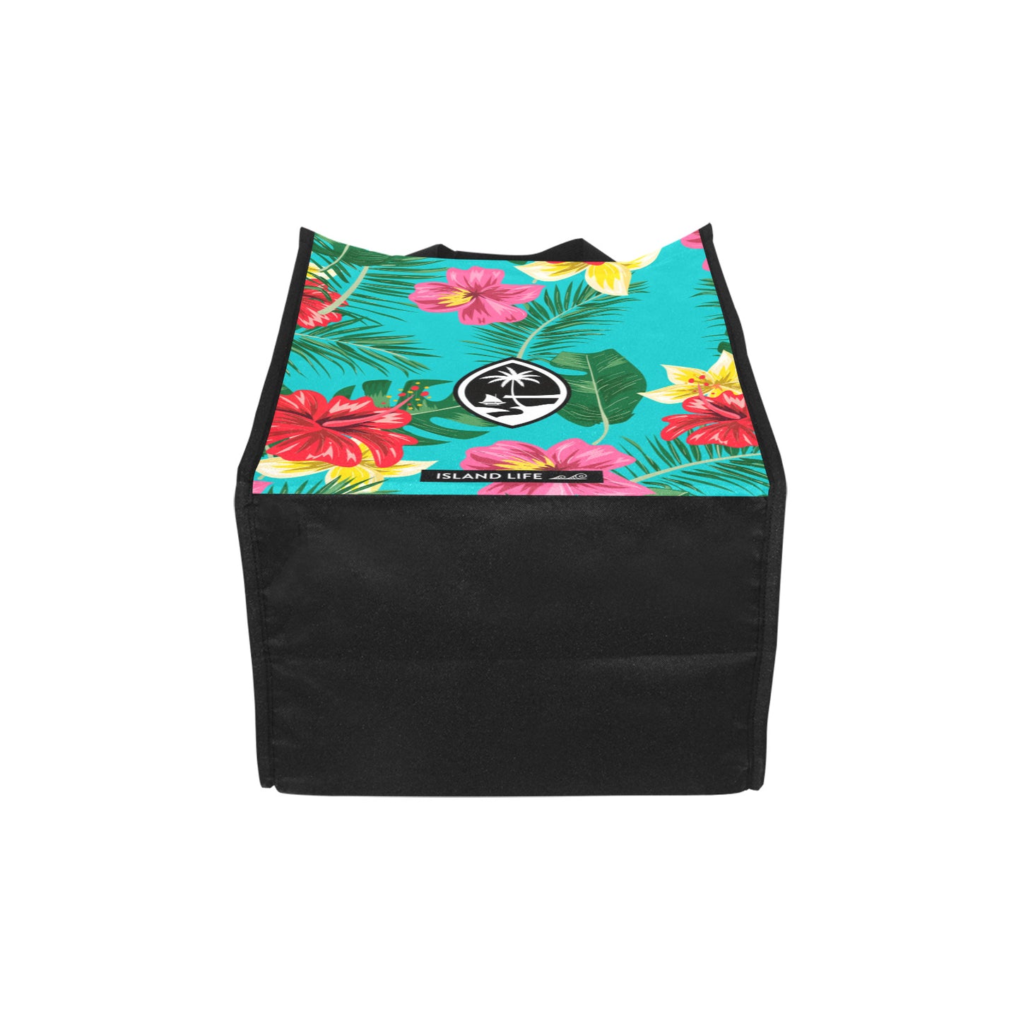 Floral Guam Balutan Large Picnic Tote Bag