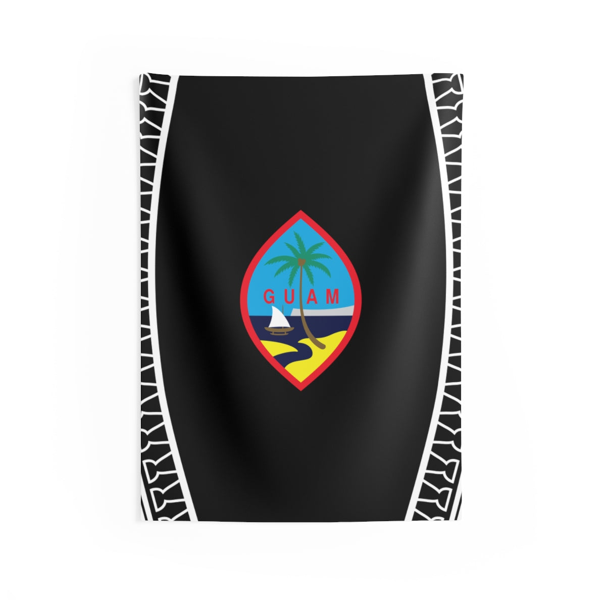 Guam Tribal Indoor Wall Tapestry