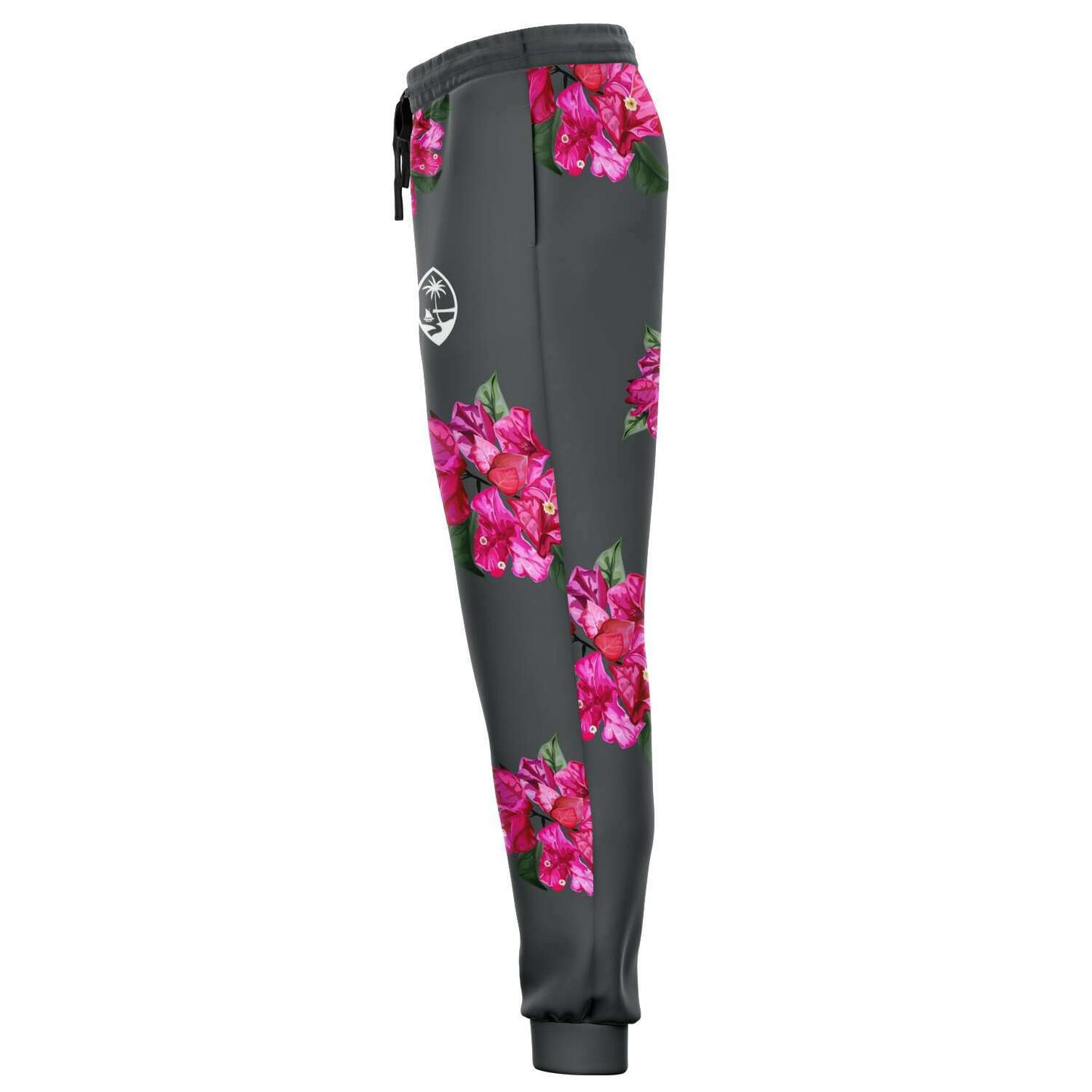 Guam Puti Tai Nobio Bougainvillea Gray Unisex Joggers