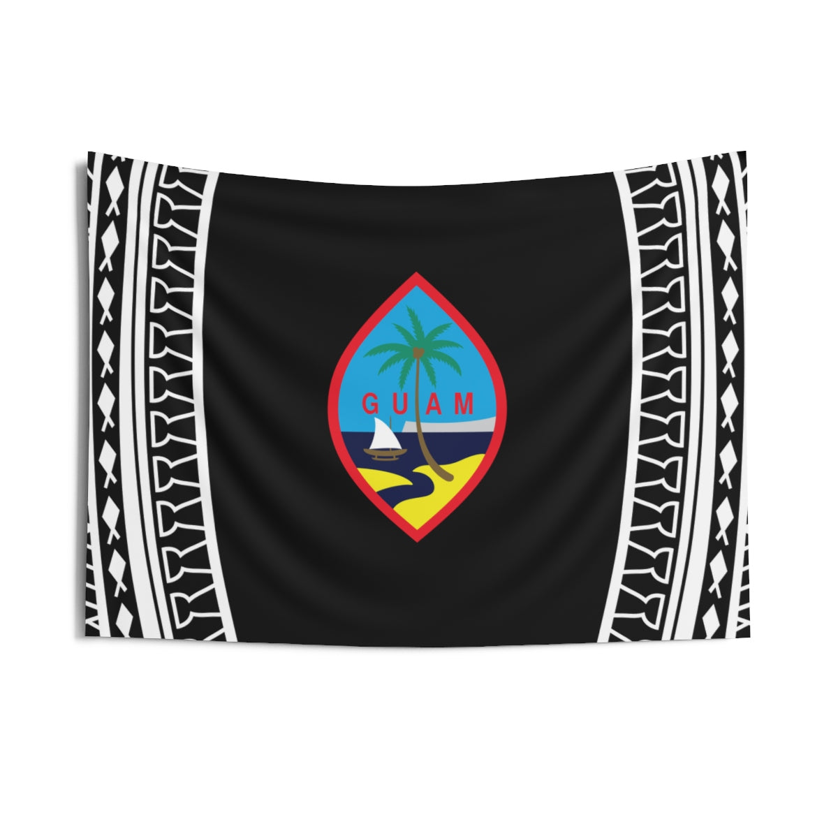 Guam Tribal Indoor Wall Tapestry